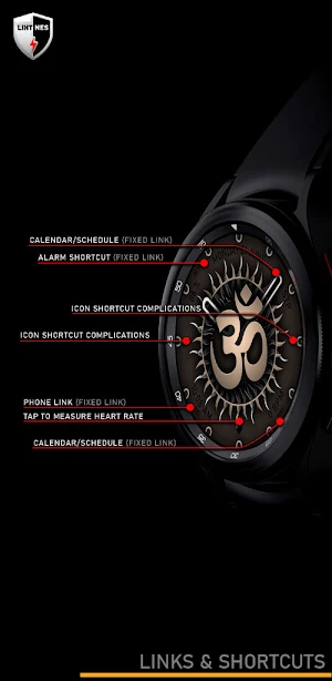Om Watch Face 065 Screenshot 3