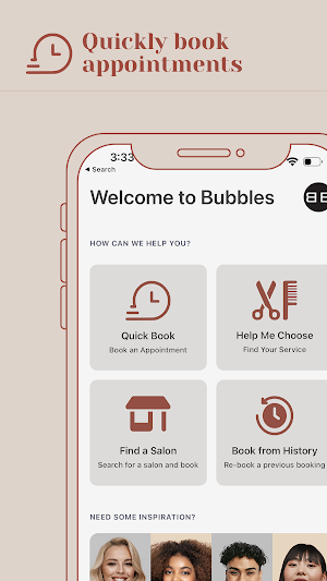 Bubbles Salons Screenshot 0