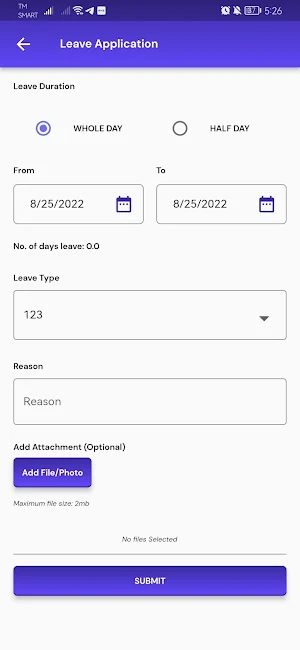 THE ABBA Employee Kiosk Screenshot 1