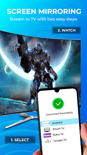 Screen Mirroring For Smart TV Screenshot 2