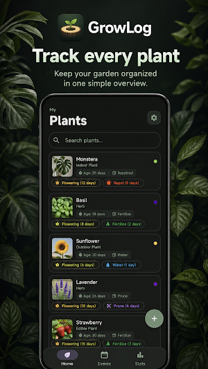 GrowLog Screenshot 0