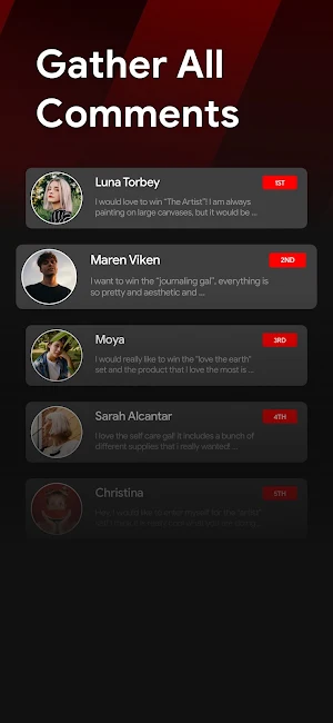 Giveaway Picker for Youtube screenshot 3