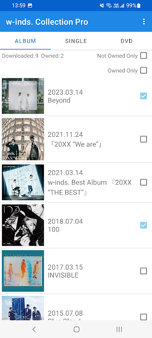 w-inds. Collection Pro Screenshot 0