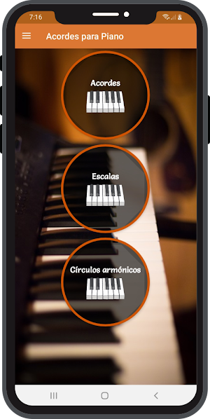 Acordes para Piano Screenshot 0