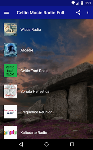 Celtic Music Radio - Live Irish Music, Folk, Relax Screenshot 0