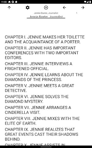 Book, Jennie Baxter, Journalis Screenshot 2