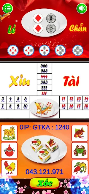 bau cua - tai xiu - xoc dia Screenshot 0