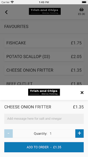trish&chips Screenshot 2