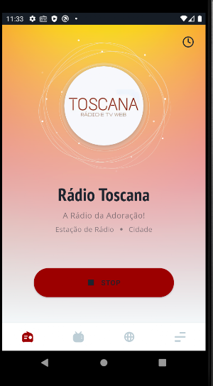 Toscana Rádio Web Screenshot 0