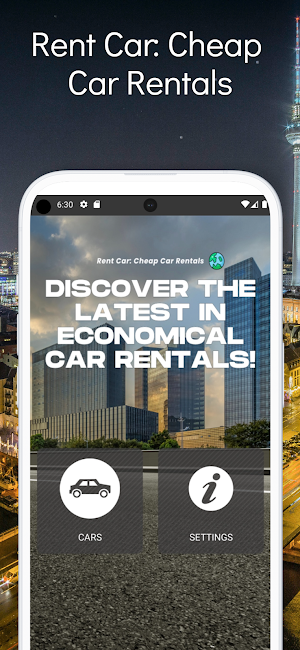 Rent Car: Cheap Car Rentals Screenshot 0