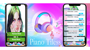 BILLIE EILISH Piano Tiles 2023 Screenshot 0