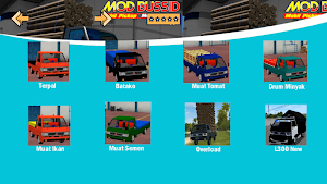 Mod Bussid Mobil Pickup Muatan Kayu Screenshot 2