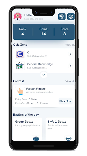 IGC Quiz: Fun Quizzes, Contest Screenshot 1