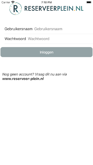 ReserveerPlein Screenshot 3