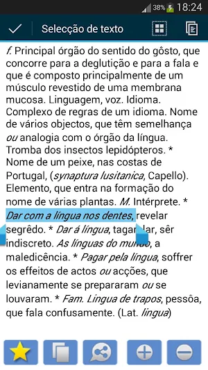 Dicionário de Português Screenshot 3