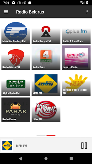 RADIO BELARUS Screenshot 2