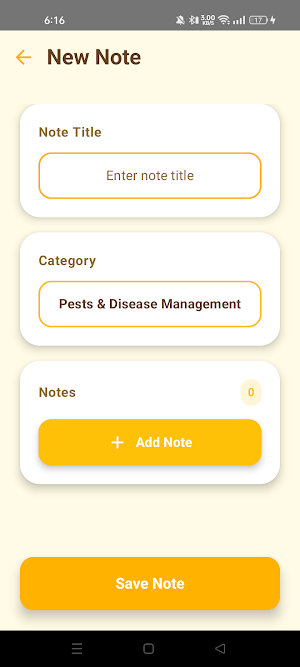 Banana Farm Notepad Screenshot 1