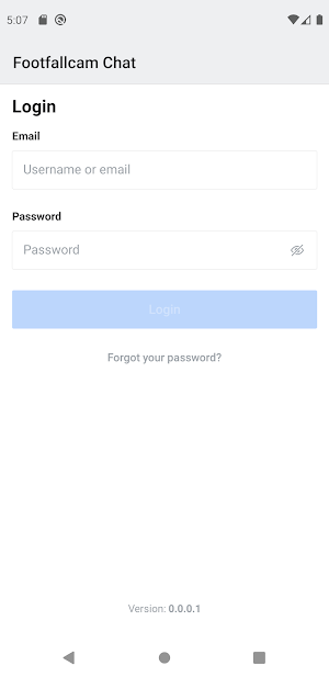 Footfallcam Support App Screenshot 2