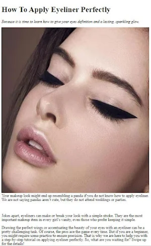 How To Wear A Gel Eyeliner Screenshot 2