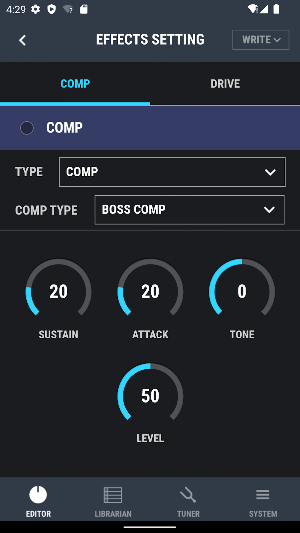 DUAL CUBE BASS LX EDITOR Screenshot 1