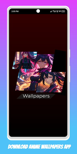 Anime dupe wallpapers app -Gld Screenshot 0