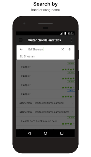 Guitar chords and tabs Screenshot 1