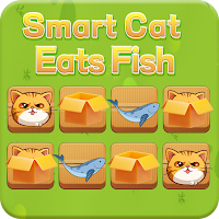Smart Cat Eats Fish