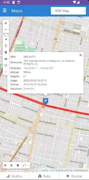 Rastreo GPS Screenshot 3