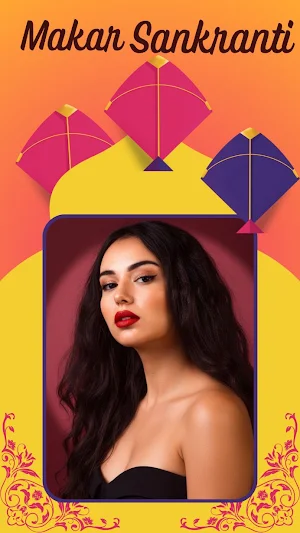 Makar Sankranti Photo Frame Screenshot 1
