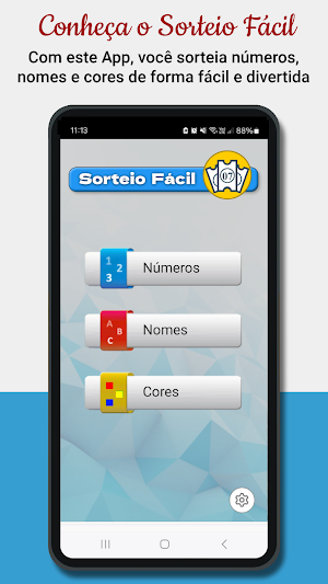 Sorteio Fácil - Bingo e Nomes Screenshot 0