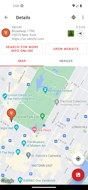 Ice cream parlour Finder Screenshot 3