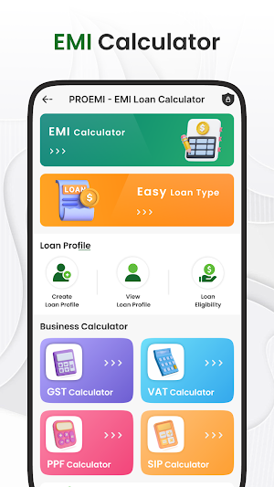 PROEMI - EMI Loan Calculator Screenshot 0