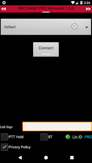 Remoterig RRC-Nano PRO K Screenshot 0