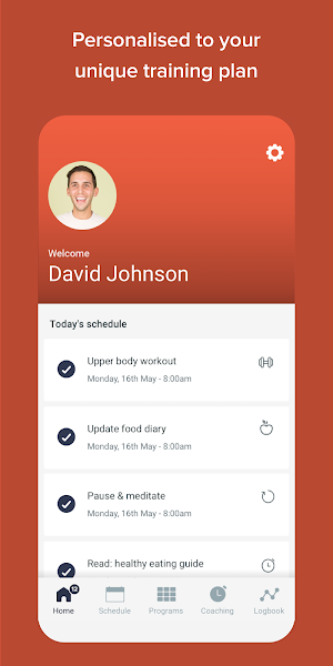 Panthro Fitness Online Screenshot 1