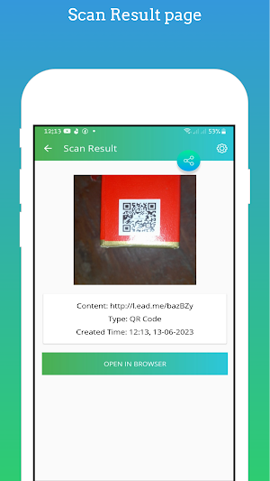 QR & Barcode Creator & Scanner Screenshot 1