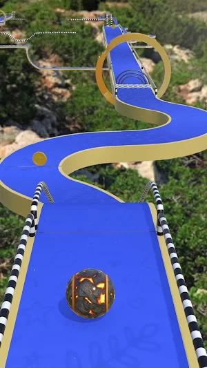 Rolling Ball High Jump 3D Screenshot 2