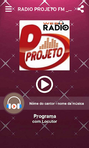 RÁDIO PROJETO FM _WEB Screenshot 0