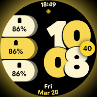 Sporty Pixel 2 - Watch face