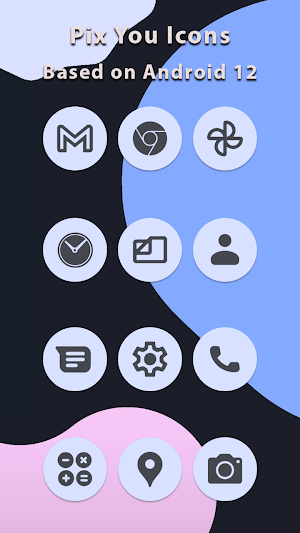 Pix You Cornflower Light Icons Screenshot 0