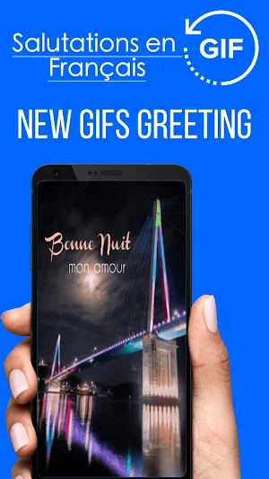 French Good Night & Sweet Dreams Gif Images Screenshot 0