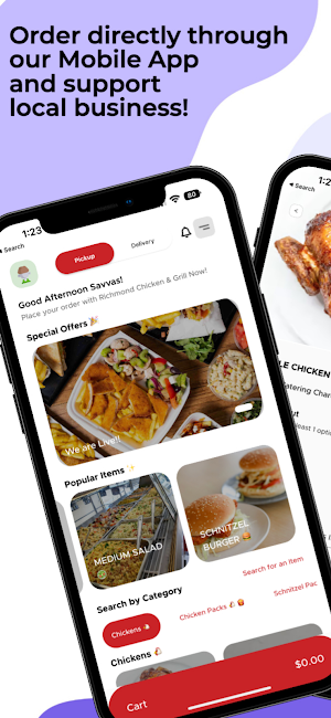 Richmond Chicken & Grill Screenshot 0