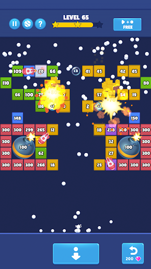 Bricks Breaker - Balls Crush Screenshot 2