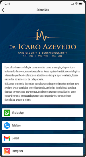 DR ICARO AZEVEDO Screenshot 1