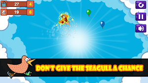 Crazy Seagull : Fast action Screenshot 1