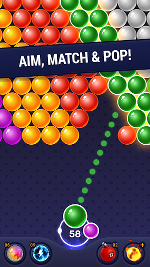 Bubble Shooter Games Screenshot 2