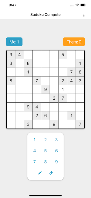 Sudoku Compete Screenshot 2