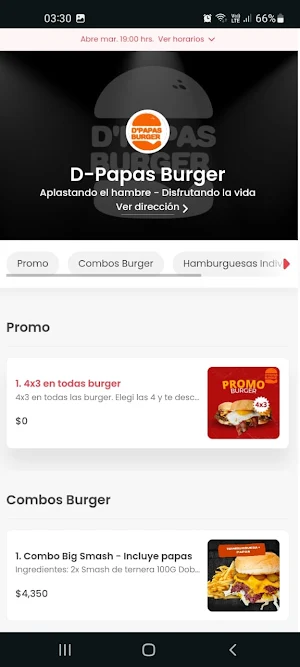D Papas Burger Screenshot 1