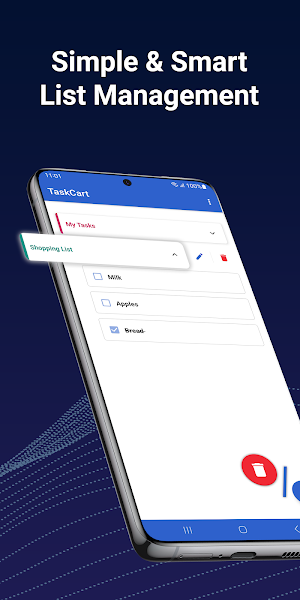 TaskCart: To-Do, Shopping List Screenshot 2