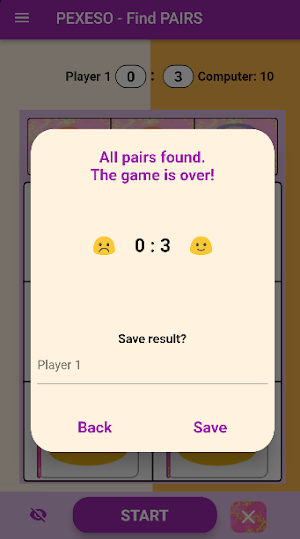 Find PAIRS - against computer Screenshot 3