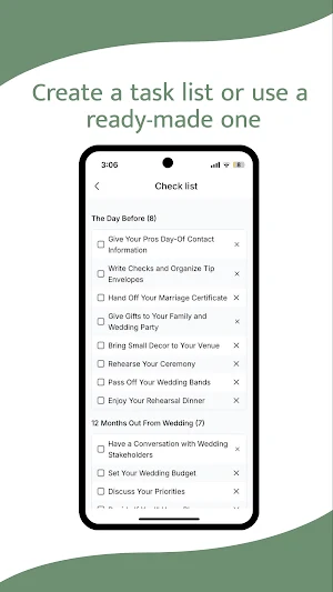 Wedding Planner - No Stress! Screenshot 3